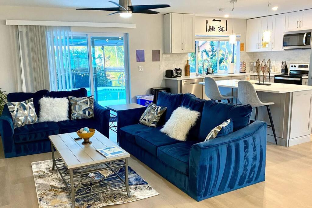 Waterfront Gulf Gateway: Pool/Dock/Grill/Gameroom Fort Myers Esterno foto
